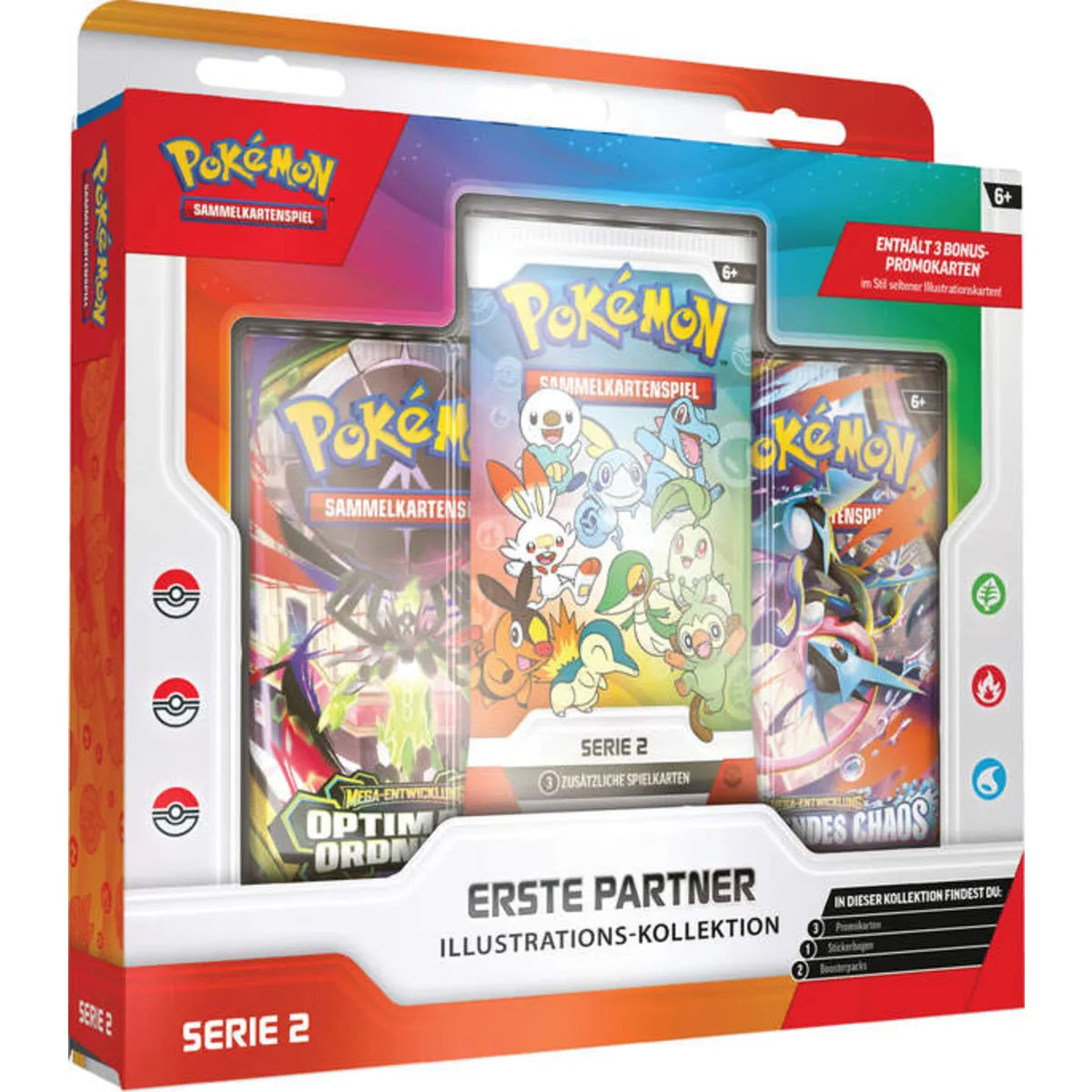 Pokemon Erste Partner Illustrations-Kollektion Serie 2